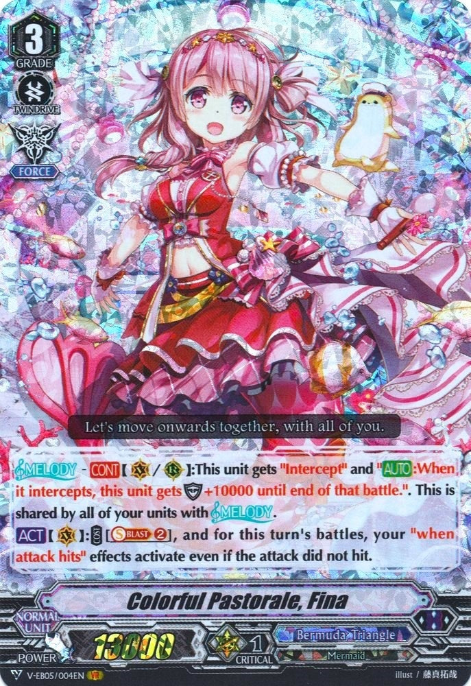 Image for Colorful Pastorale, Fina (V-EB05: Primary Melody) (V-EB05/004EN) - Cardfight Vanguard