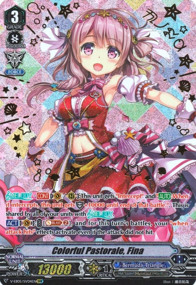 Image for Colorful Pastorale, Fina (SVR) (V-EB05: Primary Melody) (V-EB05/SV04EN) - Cardfight Vanguard
