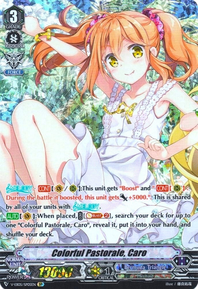 Image for Colorful Pastorale, Caro (SP) (V-EB05: Primary Melody) (V-EB05/SP05EN) - Cardfight Vanguard
