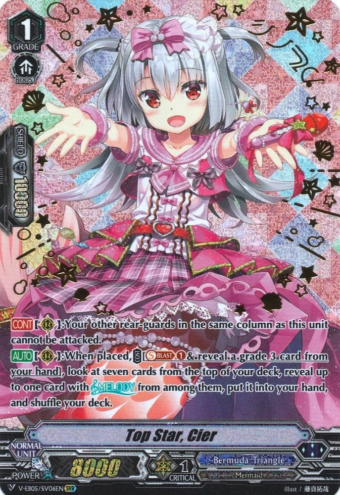Image for Top Star, Cier (SVR) (V-EB05: Primary Melody) (V-EB05/SV06EN) - Cardfight Vanguard