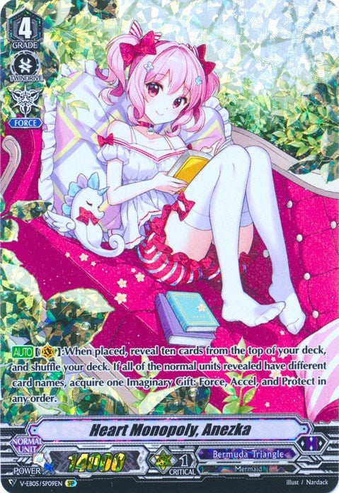 Image for Heart Monopoly, Anezka (SP) (V-EB05: Primary Melody) (V-EB05/SP09EN) - Cardfight Vanguard
