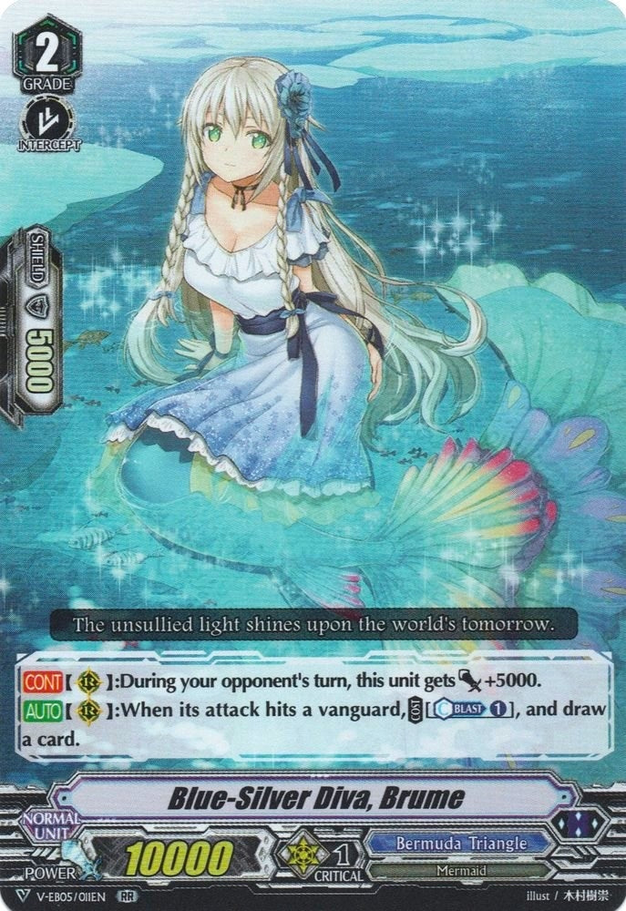 Image for Blue-Silver Diva, Brume (V-EB05: Primary Melody) (V-EB05/011EN) - Cardfight Vanguard