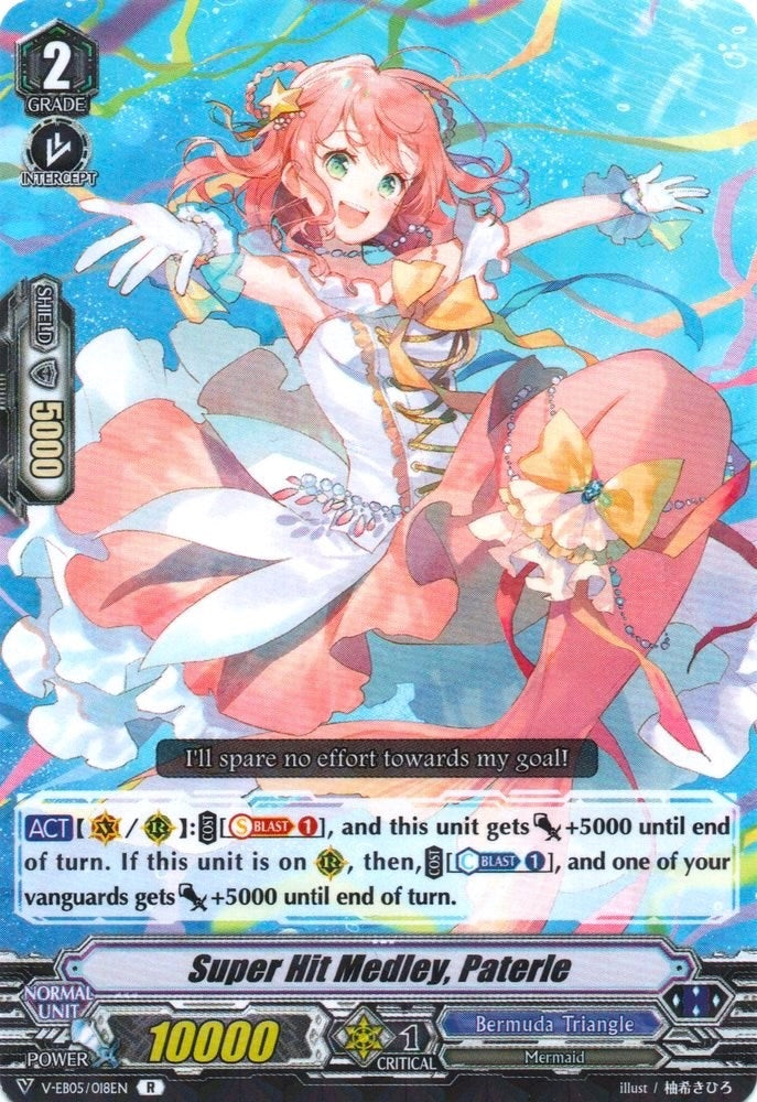 Image for Super Hit Medley, Paterie (V-EB05: Primary Melody) (V-EB05/018EN) - Cardfight Vanguard
