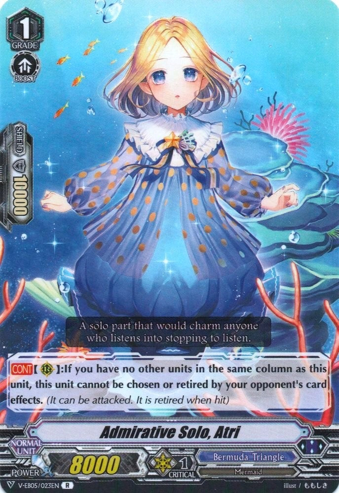 Image for Admirative Solo, Atri (V-EB05: Primary Melody) (V-EB05/023EN) - Cardfight Vanguard