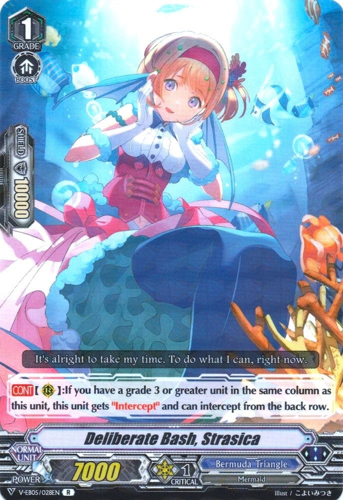Image for Deliberate Bash, Strasica (V-EB05: Primary Melody) (V-EB05/028EN) - Cardfight Vanguard