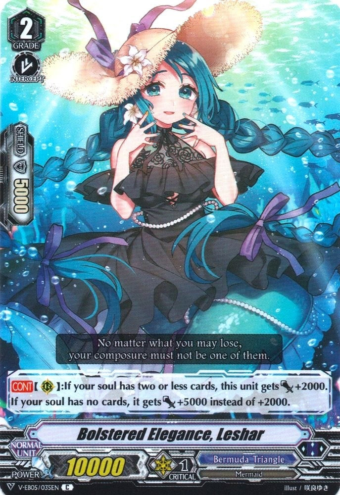 Image for Bolstered Elegance, Leshar (V-EB05: Primary Melody) (V-EB05/035EN) - Cardfight Vanguard