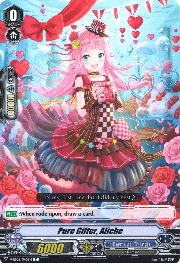Image for Pure Gifter, Aliche (V-EB05: Primary Melody) (V-EB05/040EN) - Cardfight Vanguard
