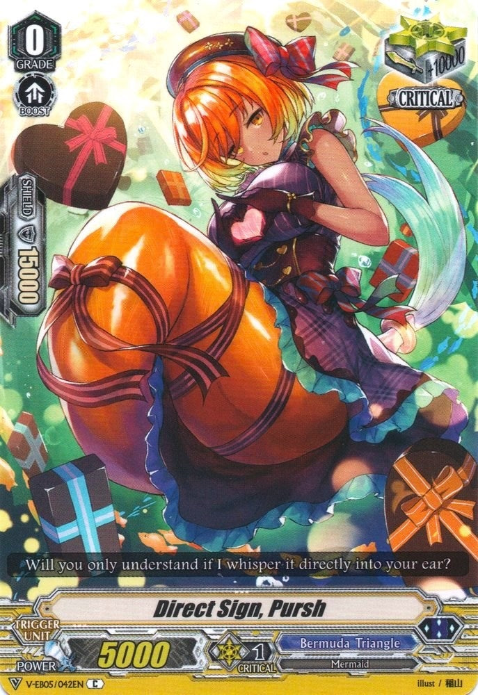 Image for Direct Sign, Pursh (V-EB05: Primary Melody) (V-EB05/042EN) - Cardfight Vanguard