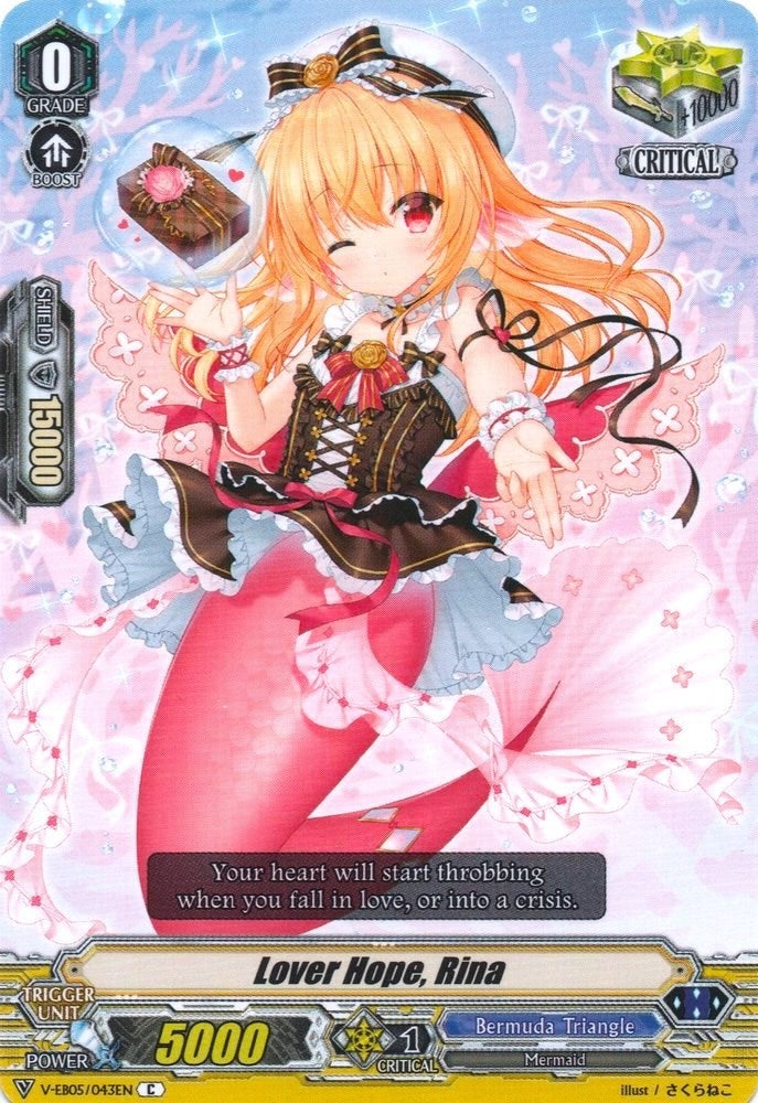 Image for Lover Hope, Rina (V-EB05: Primary Melody) (V-EB05/043EN) - Cardfight Vanguard