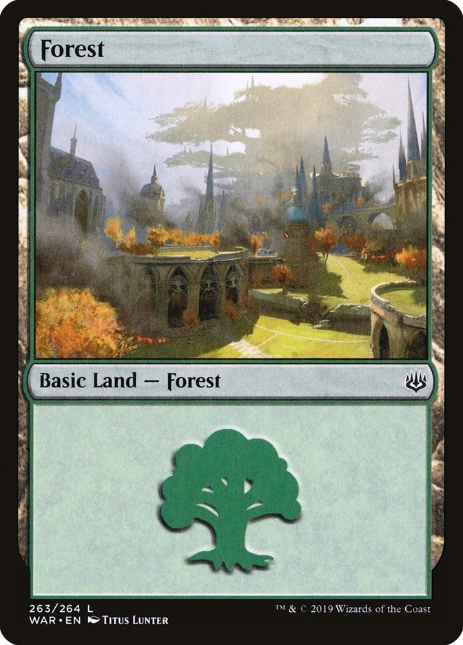 Image for Forest (263) (War of the Spark) (263) - Magic: The Gathering