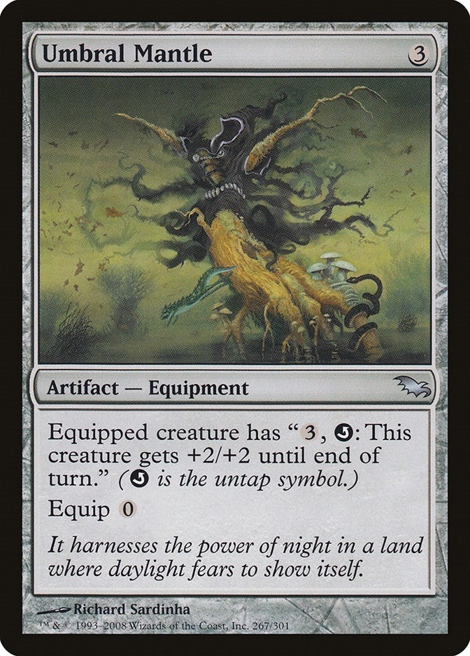 Image for Umbral Mantle (Shadowmoor) (267) - Magic: The Gathering