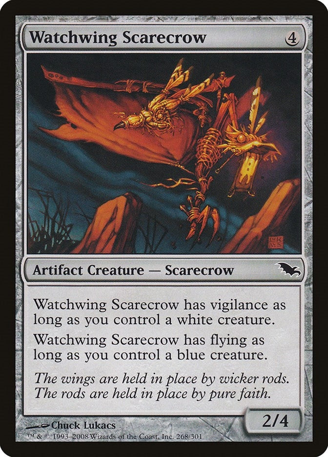 Image for Watchwing Scarecrow (Shadowmoor) (268) - Magic: The Gathering