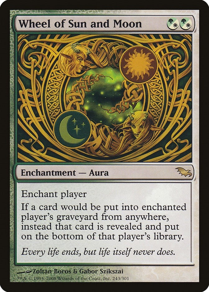 Image for Wheel of Sun and Moon (Shadowmoor) (243) - Magic: The Gathering