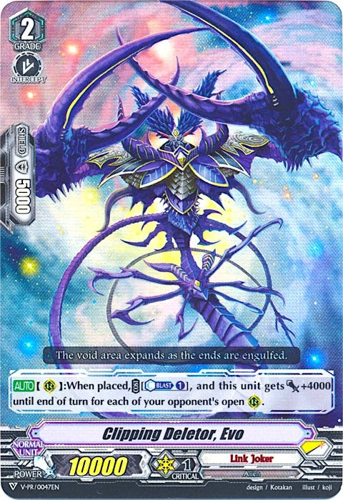 Image for Clipping Deletor, Evo (V Promo Cards) (V-PR/0047EN) - Cardfight Vanguard