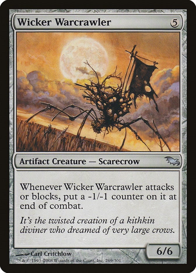 Image for Wicker Warcrawler (Shadowmoor) (269) - Magic: The Gathering