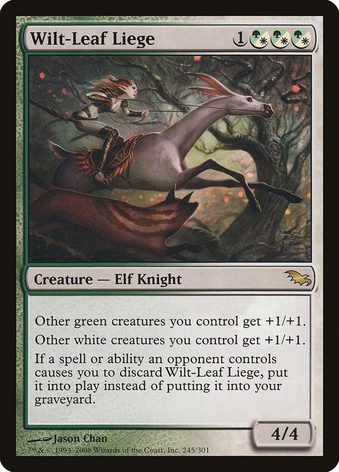 Image for Wilt-Leaf Liege (Shadowmoor) (245) - Magic: The Gathering