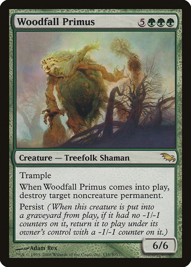 Image for Woodfall Primus (Shadowmoor) (135) - Magic: The Gathering