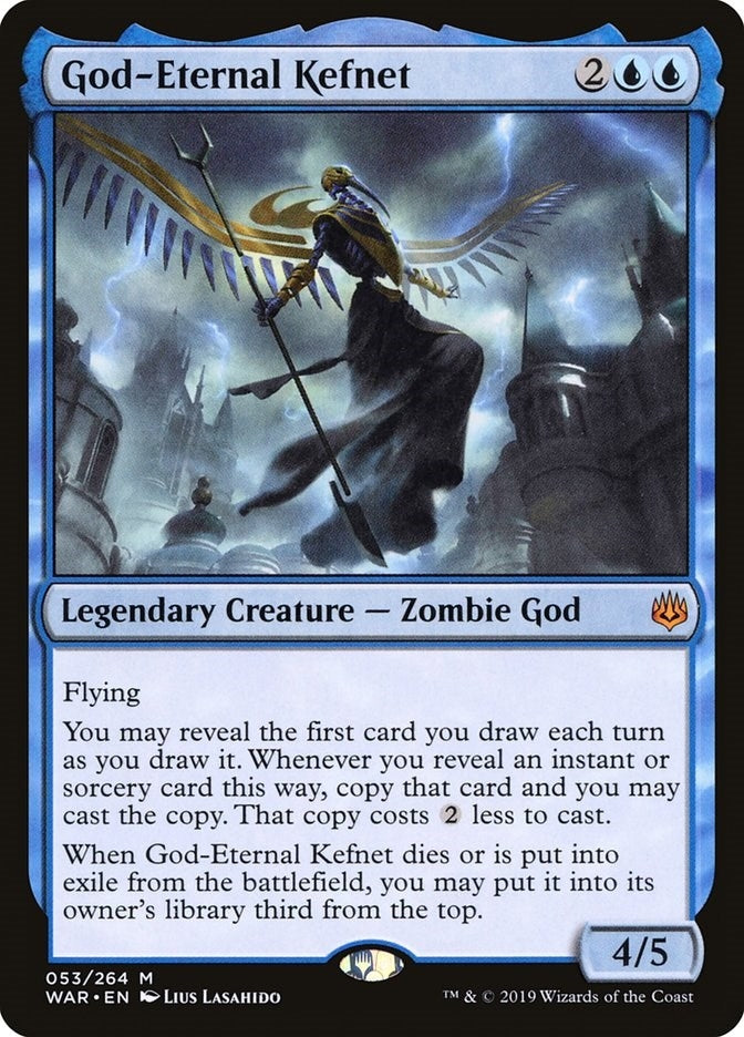 Image for God-Eternal Kefnet (War of the Spark) (53) - Magic: The Gathering