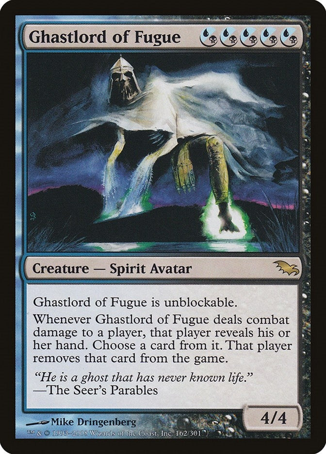Image for Ghastlord of Fugue (Shadowmoor) (162) - Magic: The Gathering
