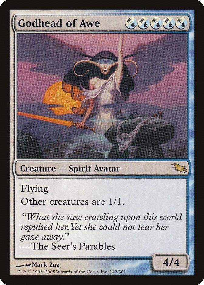 Image for Godhead of Awe (Shadowmoor) (142) - Magic: The Gathering