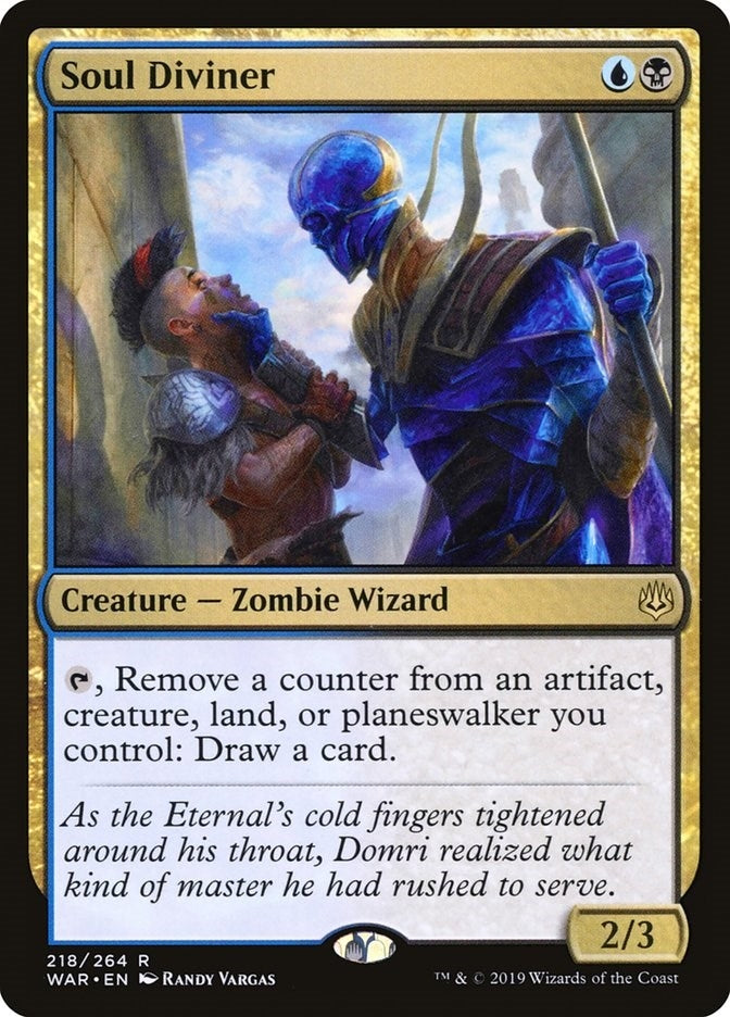Image for Soul Diviner (War of the Spark) (218) - Magic: The Gathering