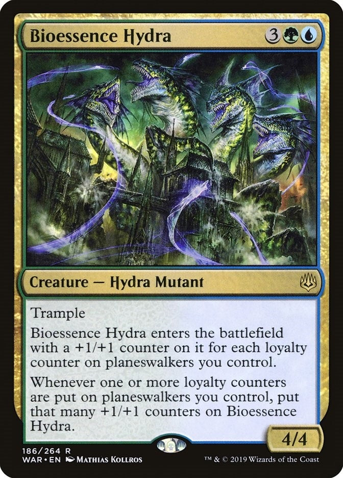 Image for Bioessence Hydra (War of the Spark) (186) - Magic: The Gathering