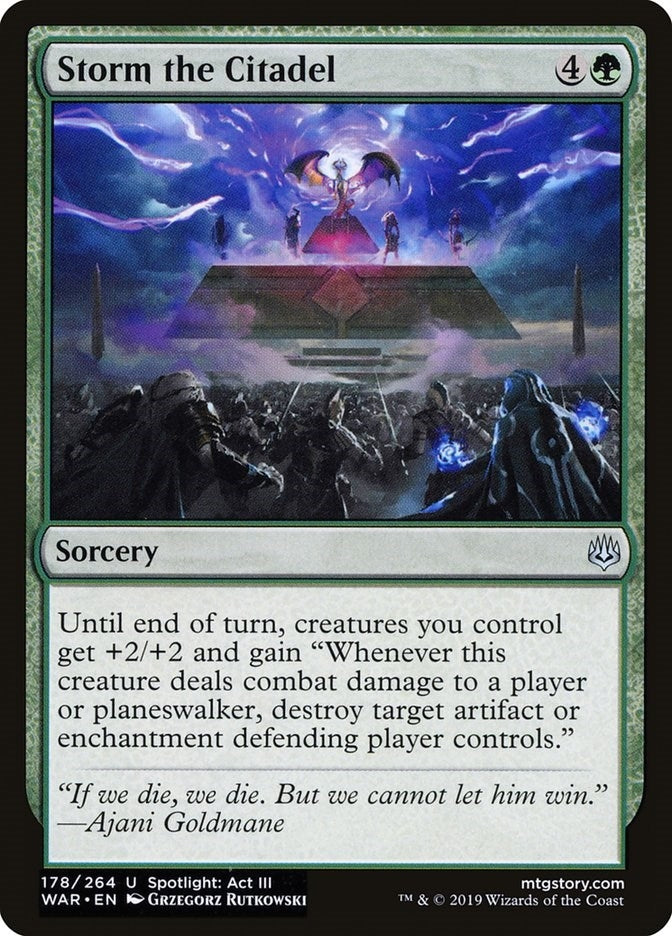 Image for Storm the Citadel (War of the Spark) (178) - Magic: The Gathering