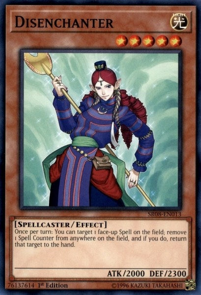 Image for Disenchanter (Structure Deck: Order of the Spellcasters) (SR08-EN013) - YuGiOh
