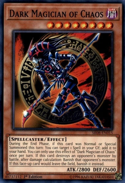 Image for Dark Magician of Chaos (Structure Deck: Order of the Spellcasters) (SR08-EN015) - YuGiOh