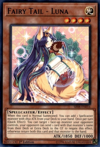 Image for Fairy Tail - Luna (Structure Deck: Order of the Spellcasters) (SR08-EN016) - YuGiOh
