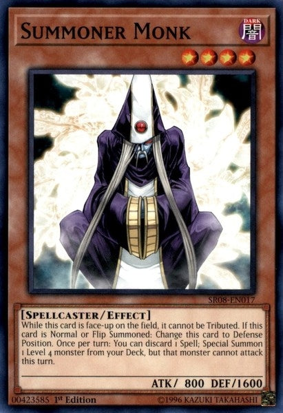 Image for Summoner Monk (Structure Deck: Order of the Spellcasters) (SR08-EN017) - YuGiOh