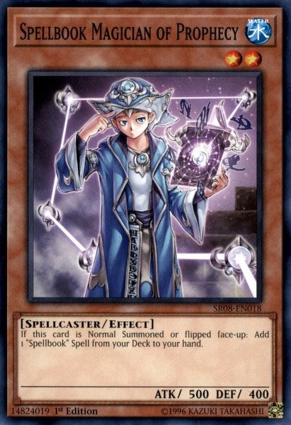Image for Spellbook Magician of Prophecy (Structure Deck: Order of the Spellcasters) (SR08-EN018) - YuGiOh