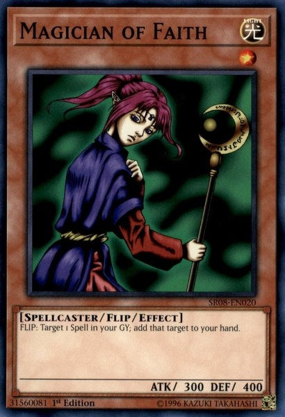 Image for Magician of Faith (Structure Deck: Order of the Spellcasters) (SR08-EN020) - YuGiOh