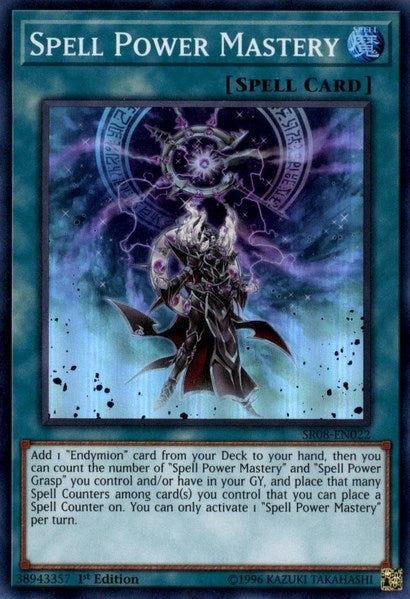 Image for Spell Power Mastery (Structure Deck: Order of the Spellcasters) (SR08-EN022) - YuGiOh