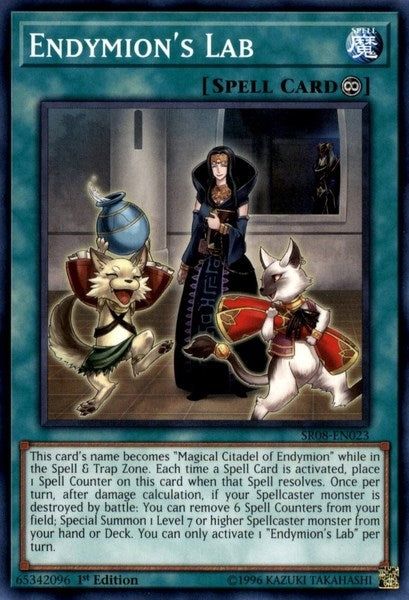 Image for Endymion's Lab (Structure Deck: Order of the Spellcasters) (SR08-EN023) - YuGiOh