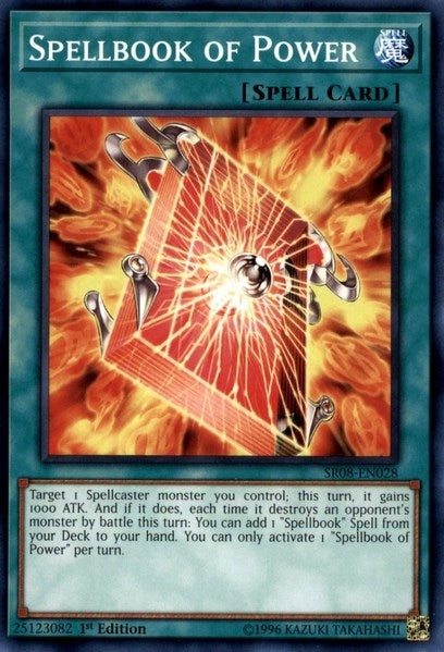 Image for Spellbook of Power (Structure Deck: Order of the Spellcasters) (SR08-EN028) - YuGiOh