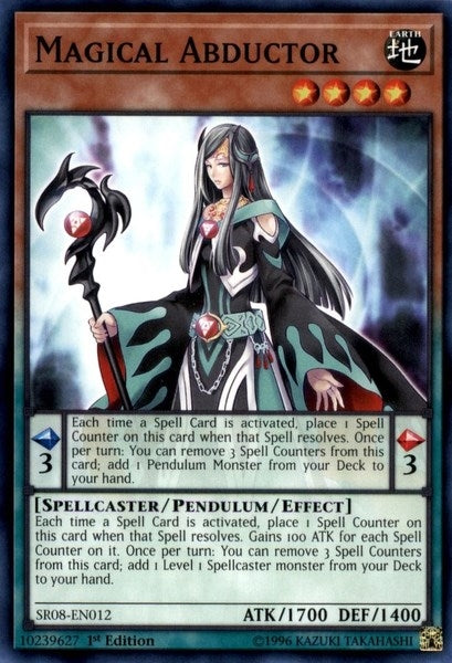 Image for Magical Abductor (Structure Deck: Order of the Spellcasters) (SR08-EN012) - YuGiOh
