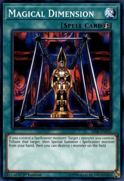 Image for Magical Dimension (Structure Deck: Order of the Spellcasters) (SR08-EN031) - YuGiOh