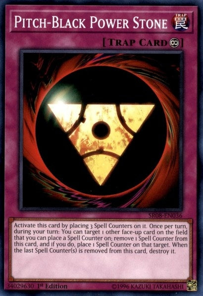 Image for Pitch-Black Power Stone (Structure Deck: Order of the Spellcasters) (SR08-EN036) - YuGiOh