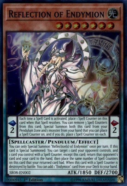 Image for Reflection of Endymion (Structure Deck: Order of the Spellcasters) (SR08-EN002) - YuGiOh