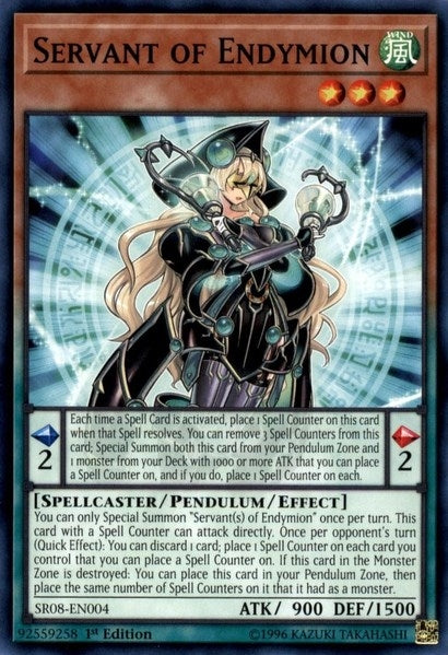 Image for Servant of Endymion (Structure Deck: Order of the Spellcasters) (SR08-EN004) - YuGiOh