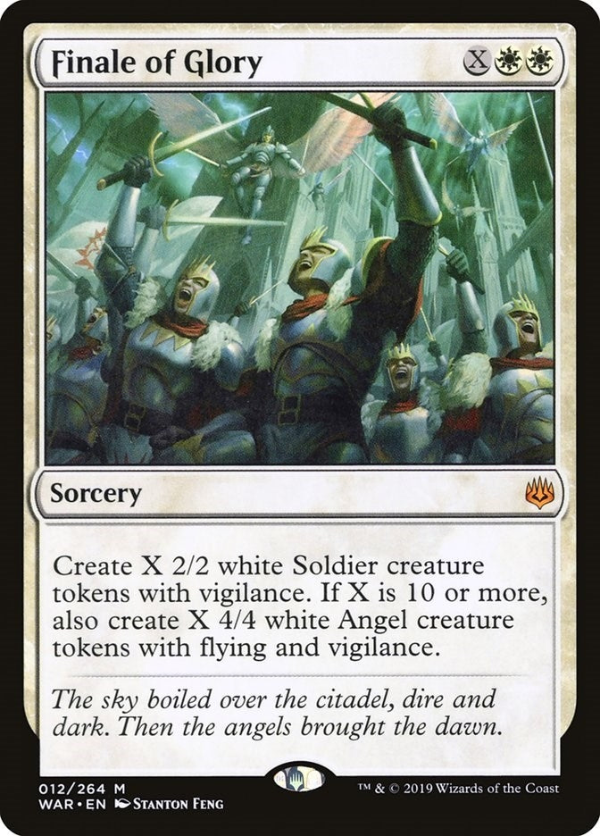 Image for Finale of Glory (War of the Spark) (12) - Magic: The Gathering