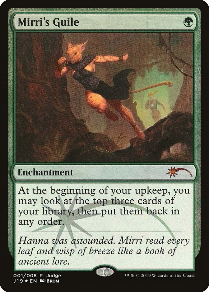 Image for Mirri's Guile (Judge Promos) (1) - Magic: The Gathering