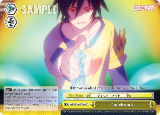 Image for Checkmate (No Game No Life) (NGL/S58-E020 CC) - Weiss Schwarz