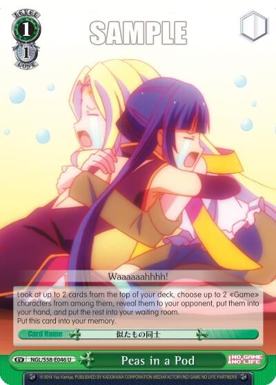 Image for Peas in a Pod (No Game No Life) (NGL/S58-E046 U) - Weiss Schwarz