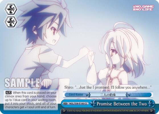 Image for Promise Between the Two (No Game No Life) (NGL/S58-E100 CC) - Weiss Schwarz