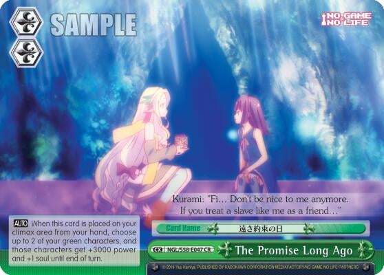 Image for The Promise Long Ago (No Game No Life) (NGL/S58-E047 CR) - Weiss Schwarz