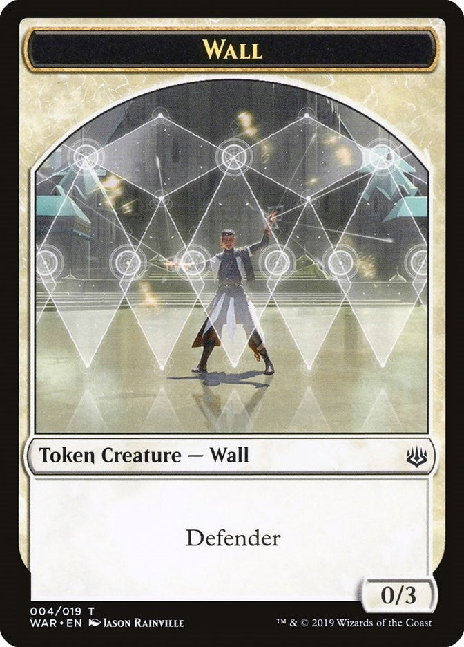 Image for Wall Token (War of the Spark) (4) - Magic: The Gathering