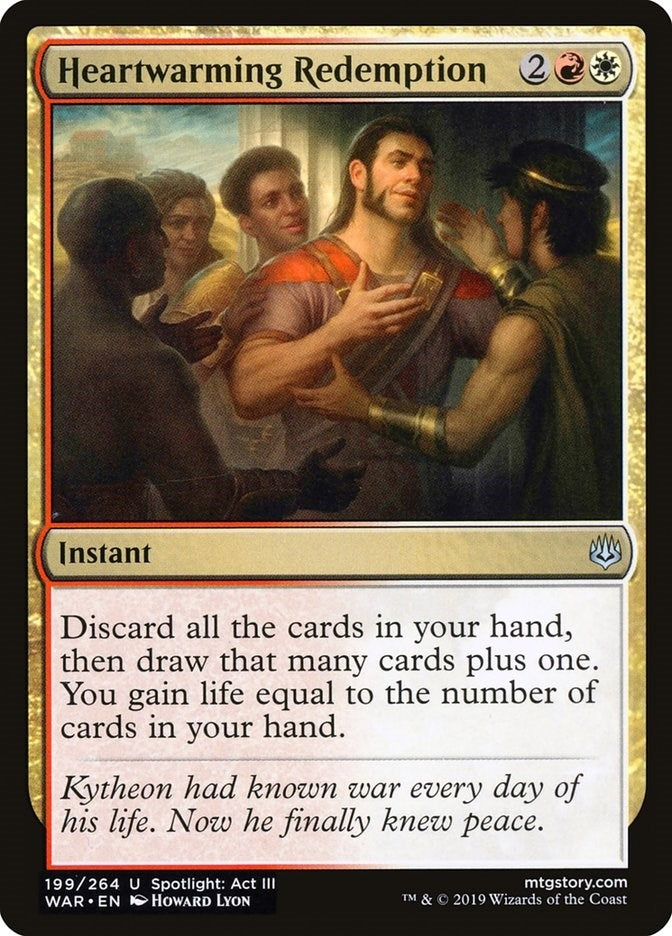 Image for Heartwarming Redemption (War of the Spark) (199) - Magic: The Gathering