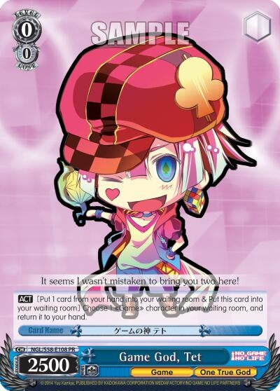 Image for Game God, Tet (No Game No Life) (NGL/S58-E108 PR) - Weiss Schwarz